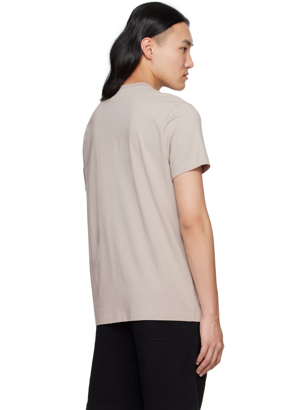 Brown Emersen Crewneck T-shirt - 3
