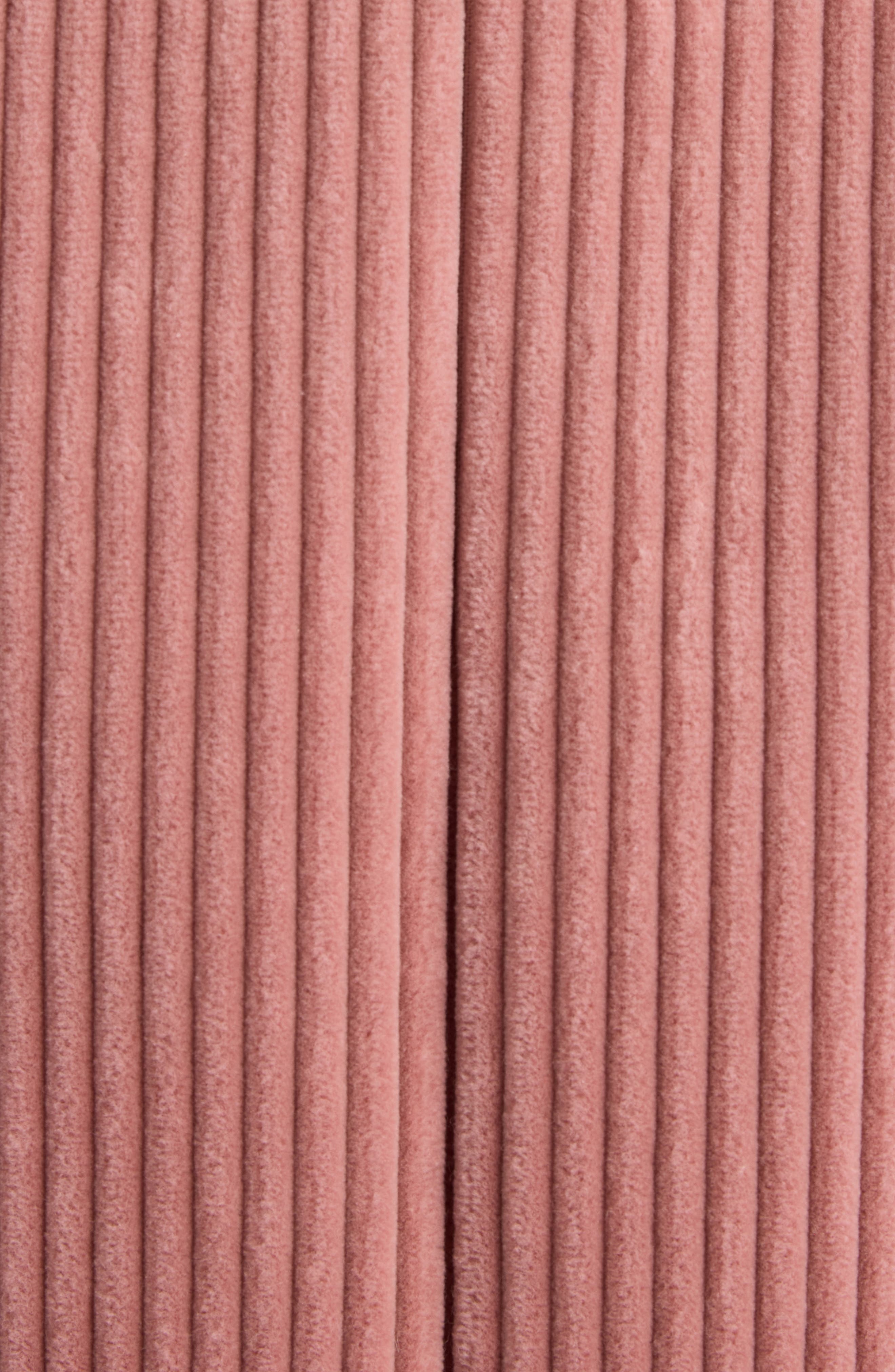 Chloé Crop Corduroy Jacket in Wild Pink at Nordstrom - 6