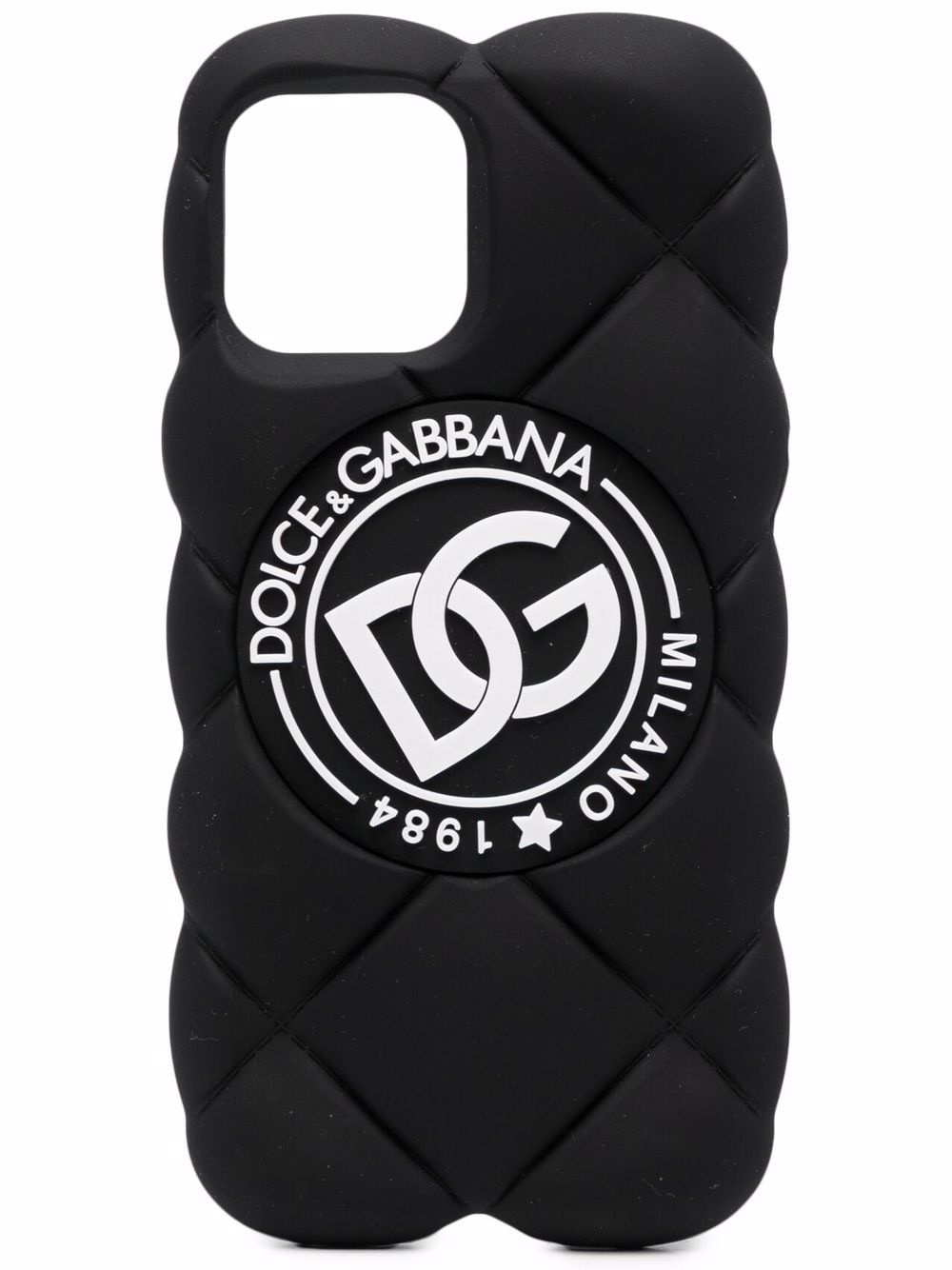 DG-logo quilted iPhone 12 Pro Max cover - 1