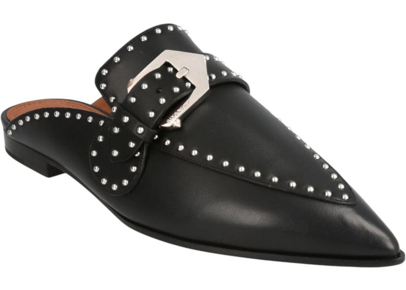Givenchy Givenchy Elegant Studded Mules Black (Women's) outlook