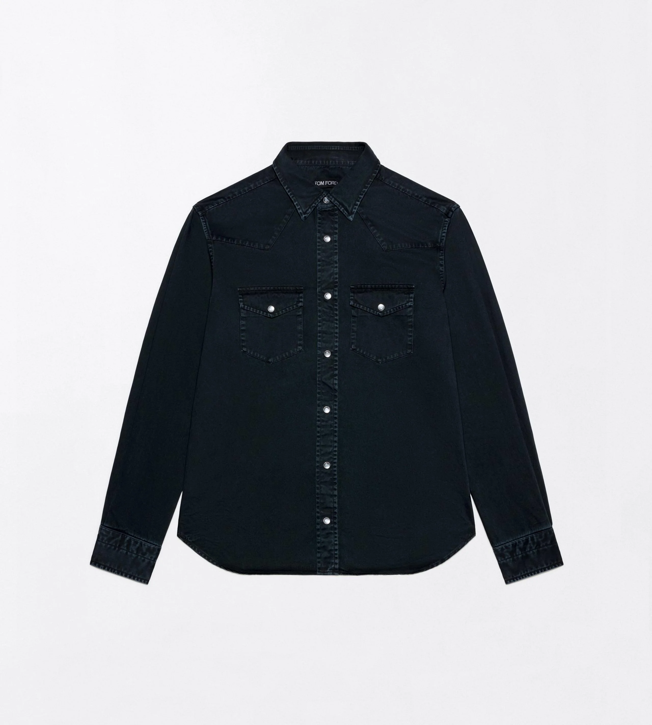 PEACH TWILL WESTERN SHIRT - 1