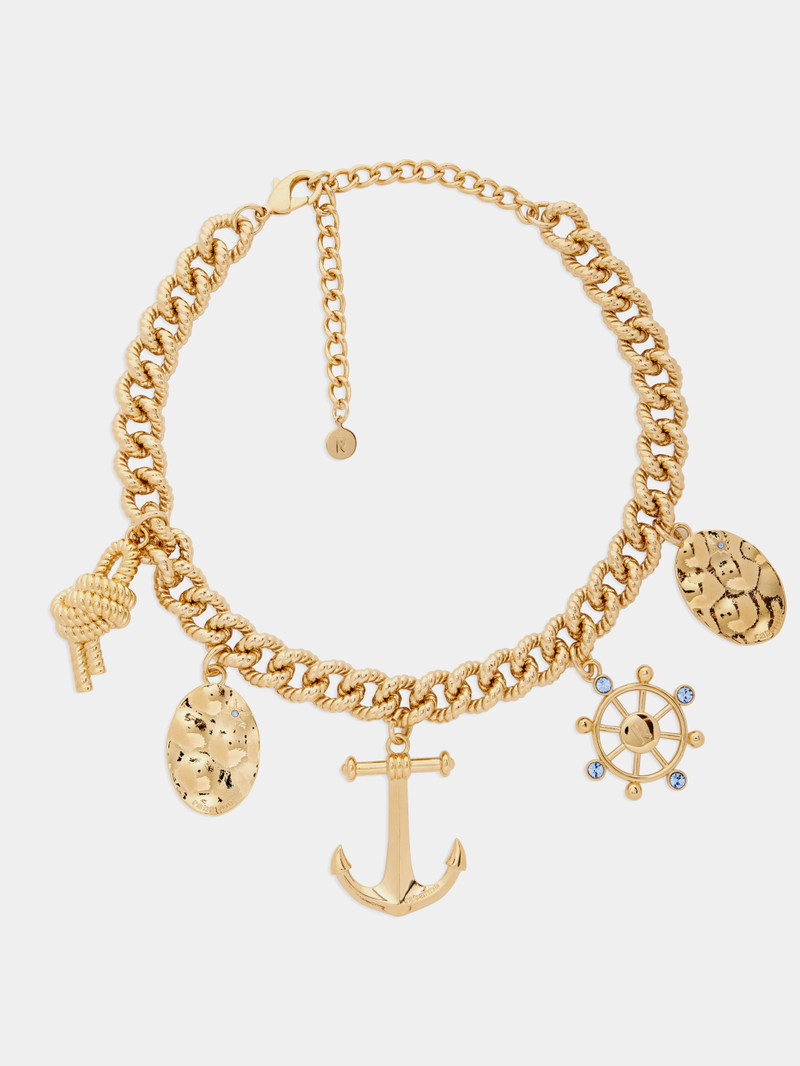 GOLD CHOCKER WITH MEDALS 1