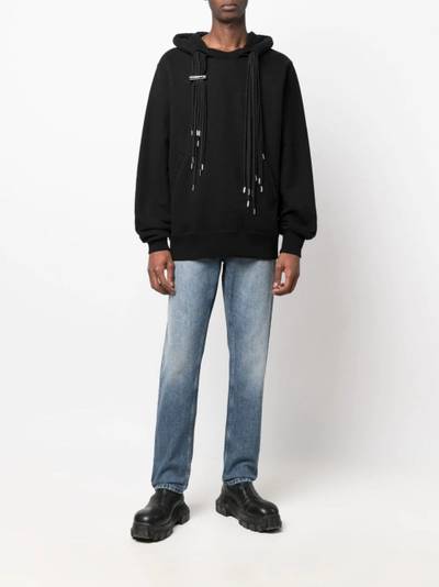 Ambush drawstring cotton hoodie outlook