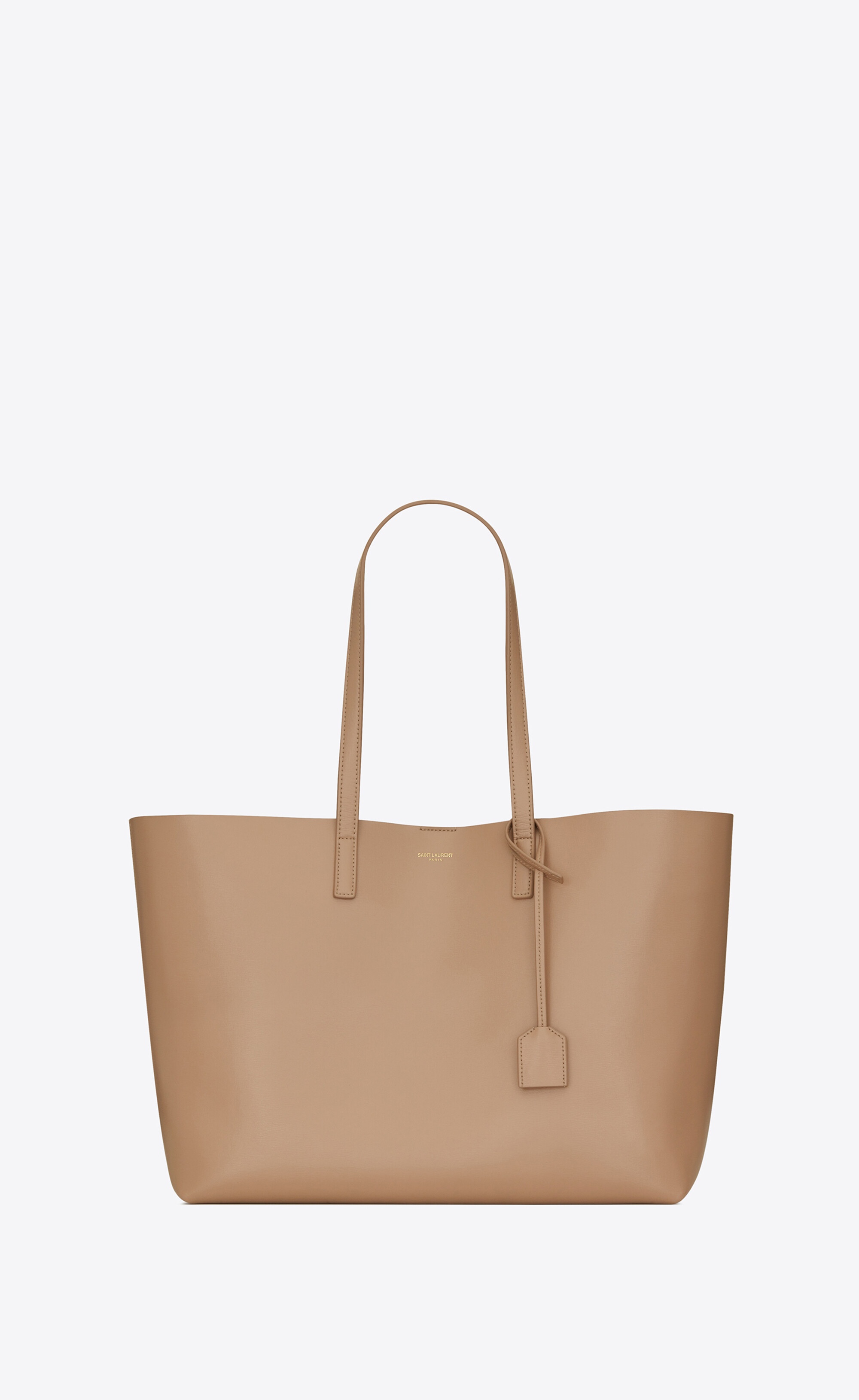 shopping bag saint laurent e/w in supple leather - 1