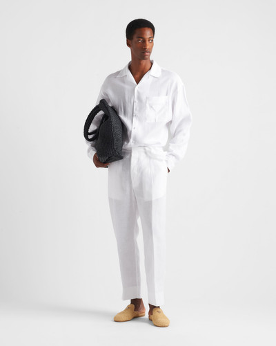 Prada Linen shirt outlook