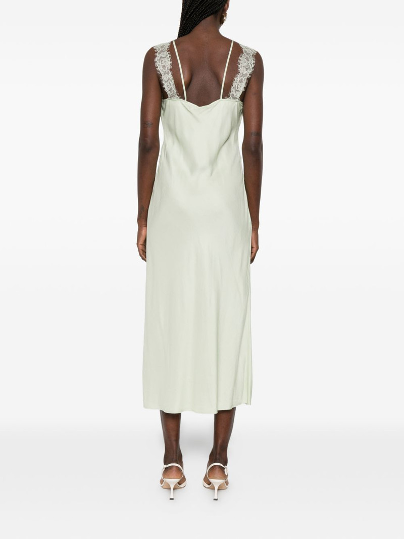 Anise lace V-neck midi dress 4