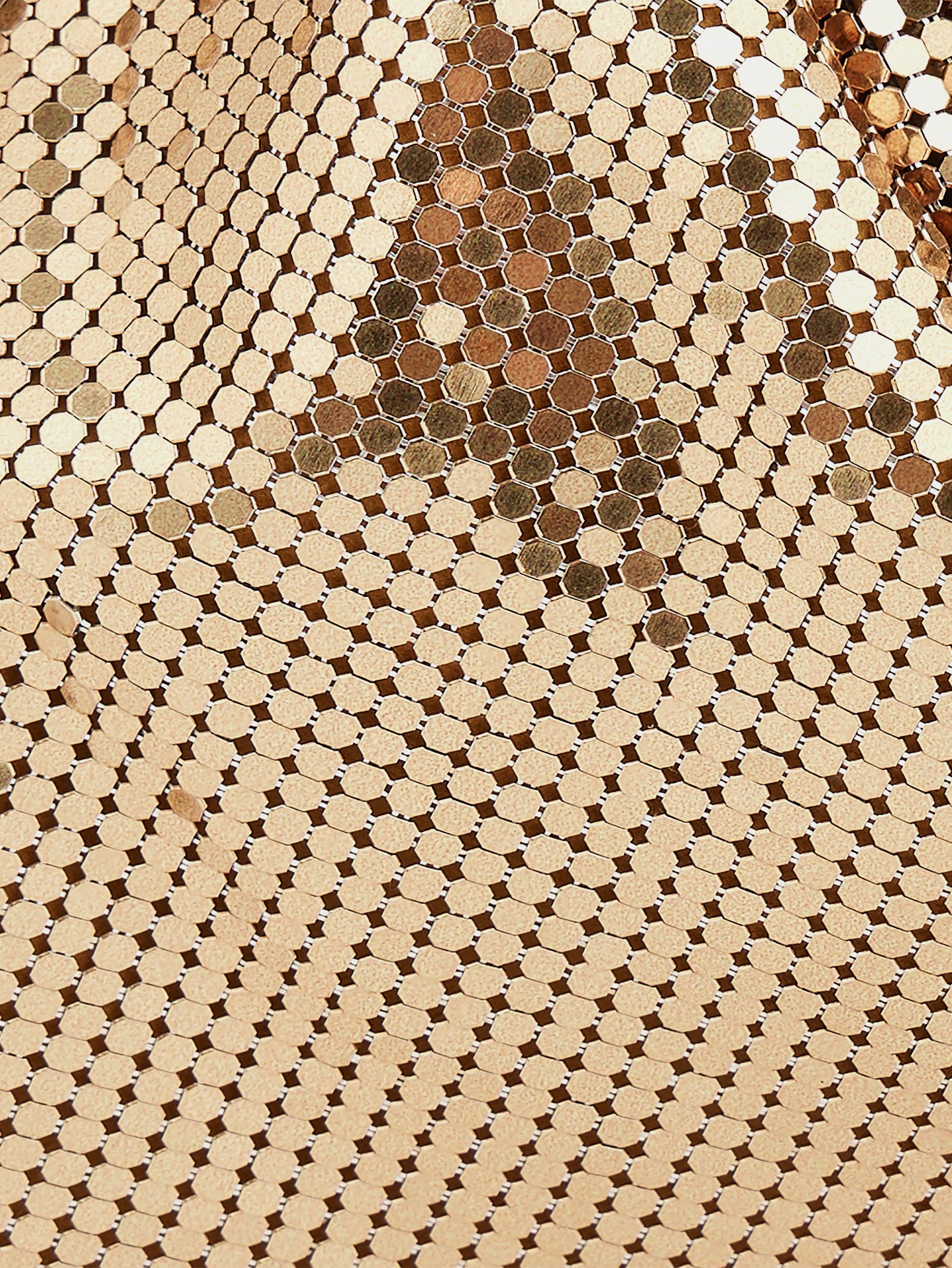 GOLD CHAINMAIL POCKET BAG - 5
