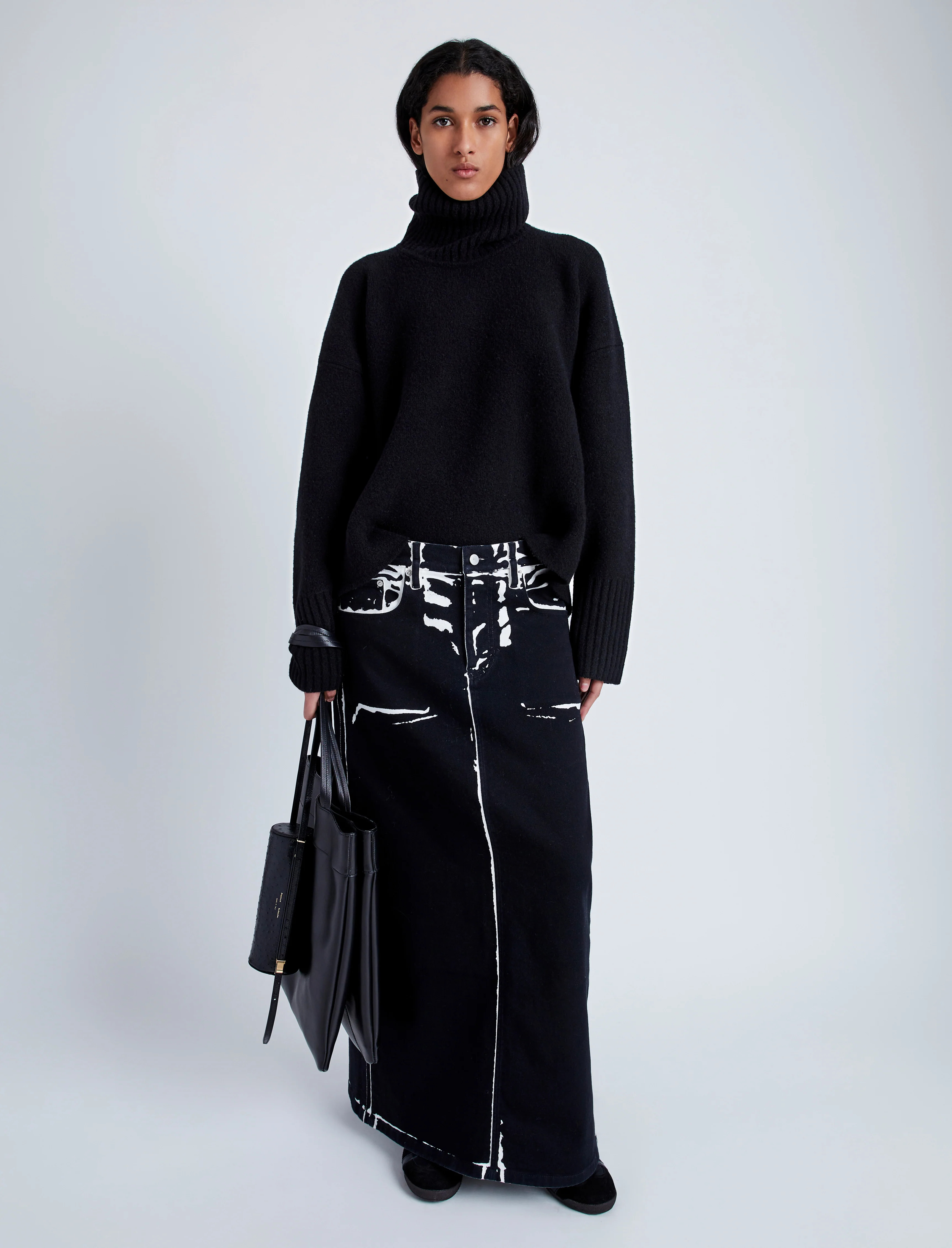 Sandra Turtleneck Sweater in Lofty Eco Cashmere - 3