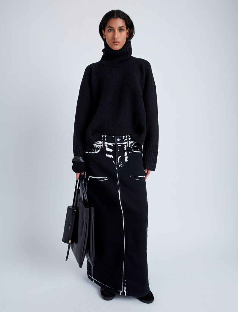 Proenza Schouler Sandra Turtleneck Sweater in Lofty Eco Cashmere outlook