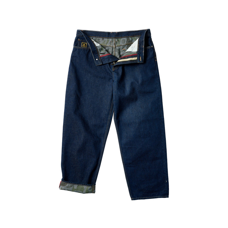 PALACE MAHARISHI BAGGY DENIM JEAN INDIGO 3