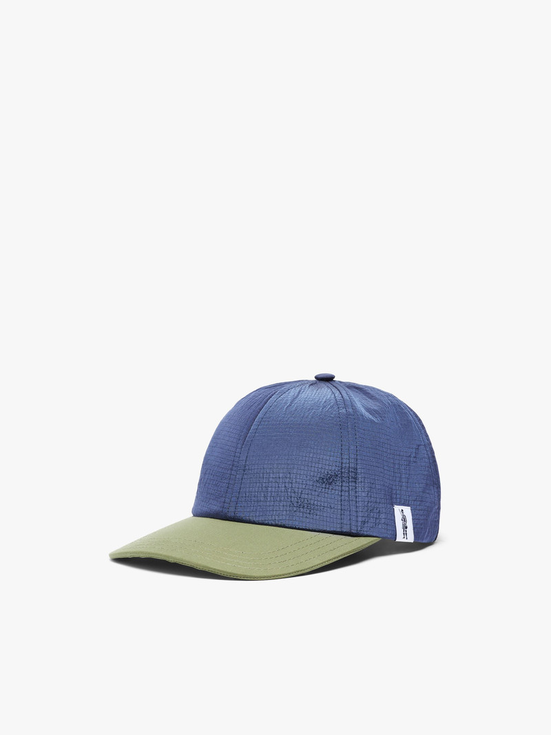 TIPPING NAVY CONTRAST RAINTEC & NYLON BASEBALL CAP | ACC-HA04 1