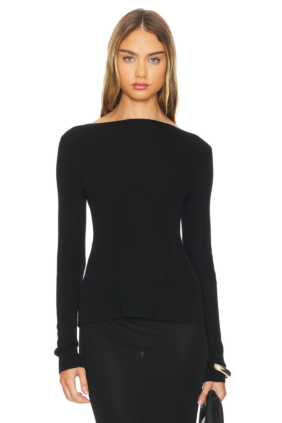 Rouleau Tie Reversible Knit Top - 2