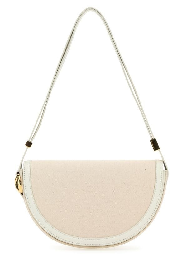 ショルダーバッグ・ポシェット PATOU TWO-TONE CANVAS AND LEATHER LE PATOU SHOULDER BAG Two-tone Canvas And Leather Le Patou Shoulder Bag | italist