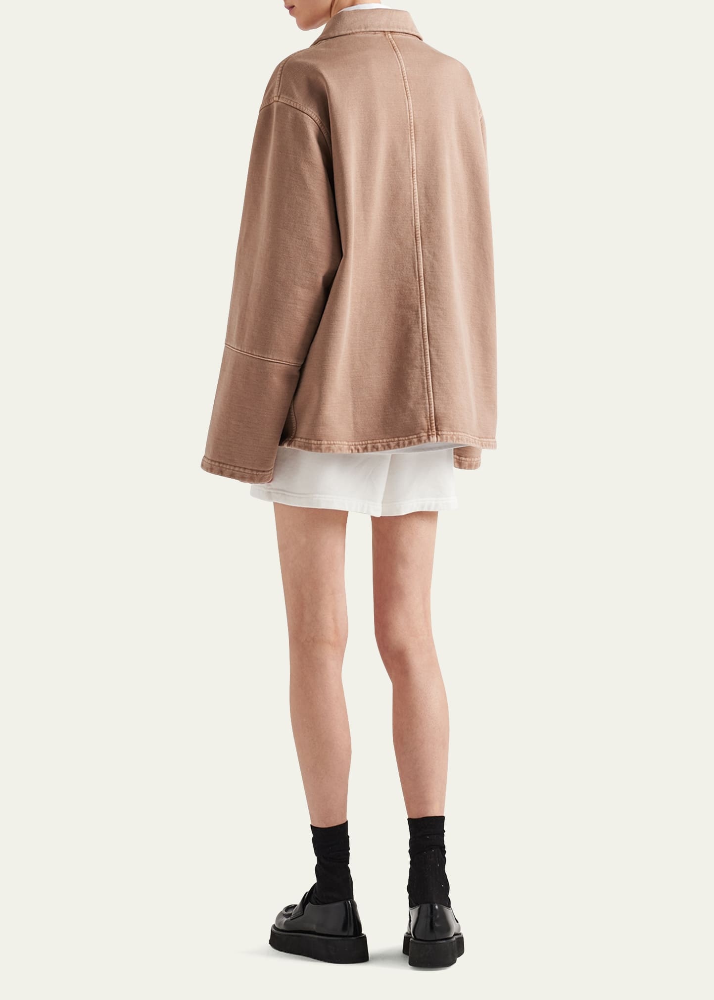 Plush Elastic Waist Shorts - 3
