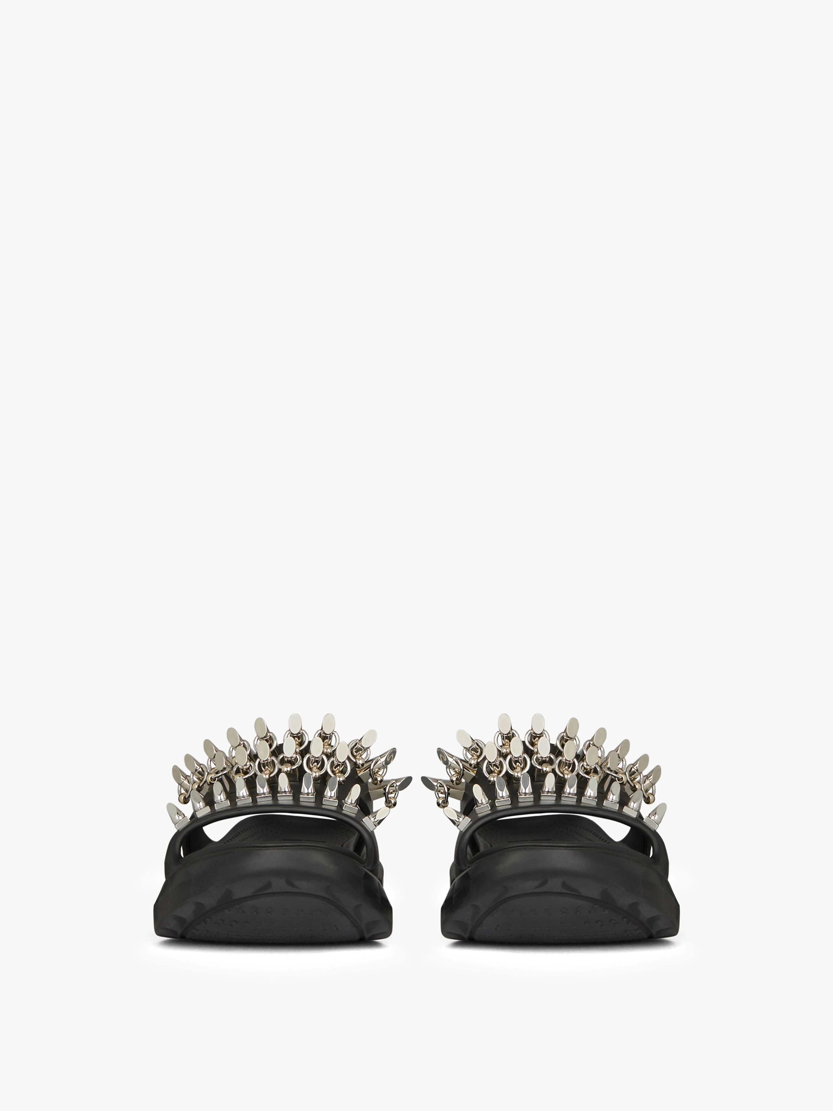 MARSHMALLOW SANDALS IN RUBBER WITH STUDS - 2