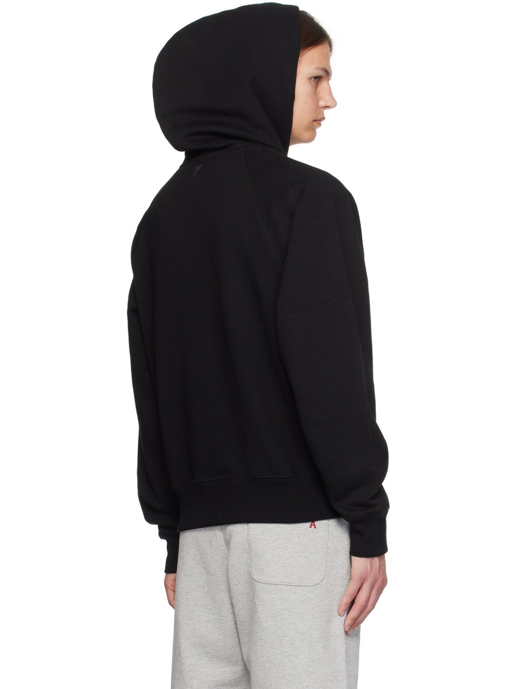 Black 'Ami Alexandre Mattiussi' Hoodie - 3