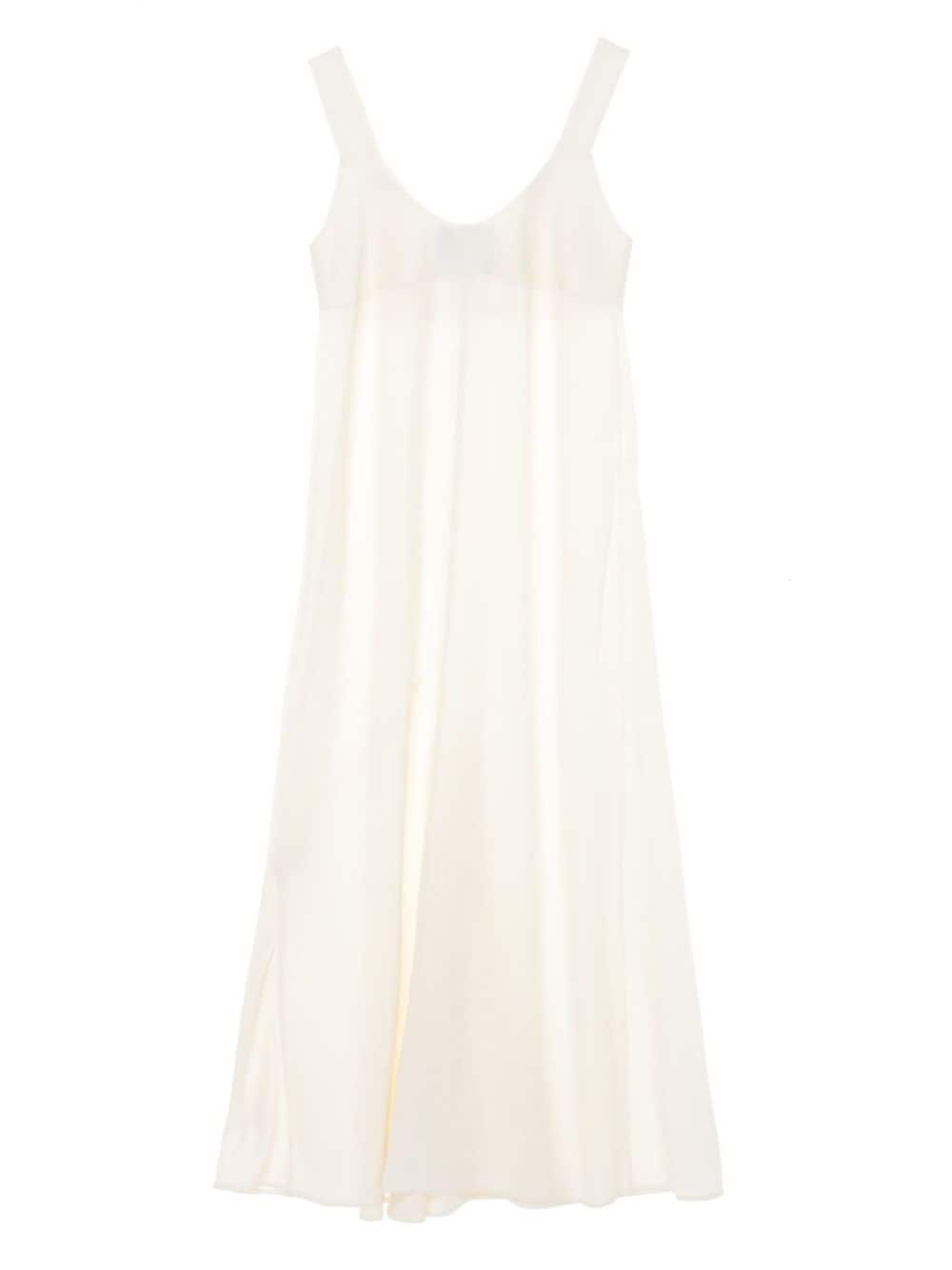 v-neck dress - 6