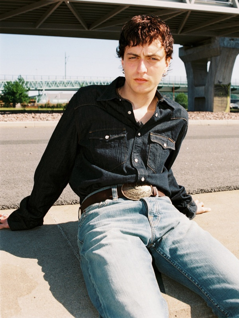 Nudie Jeans George Rinsed Denim Shirt outlook