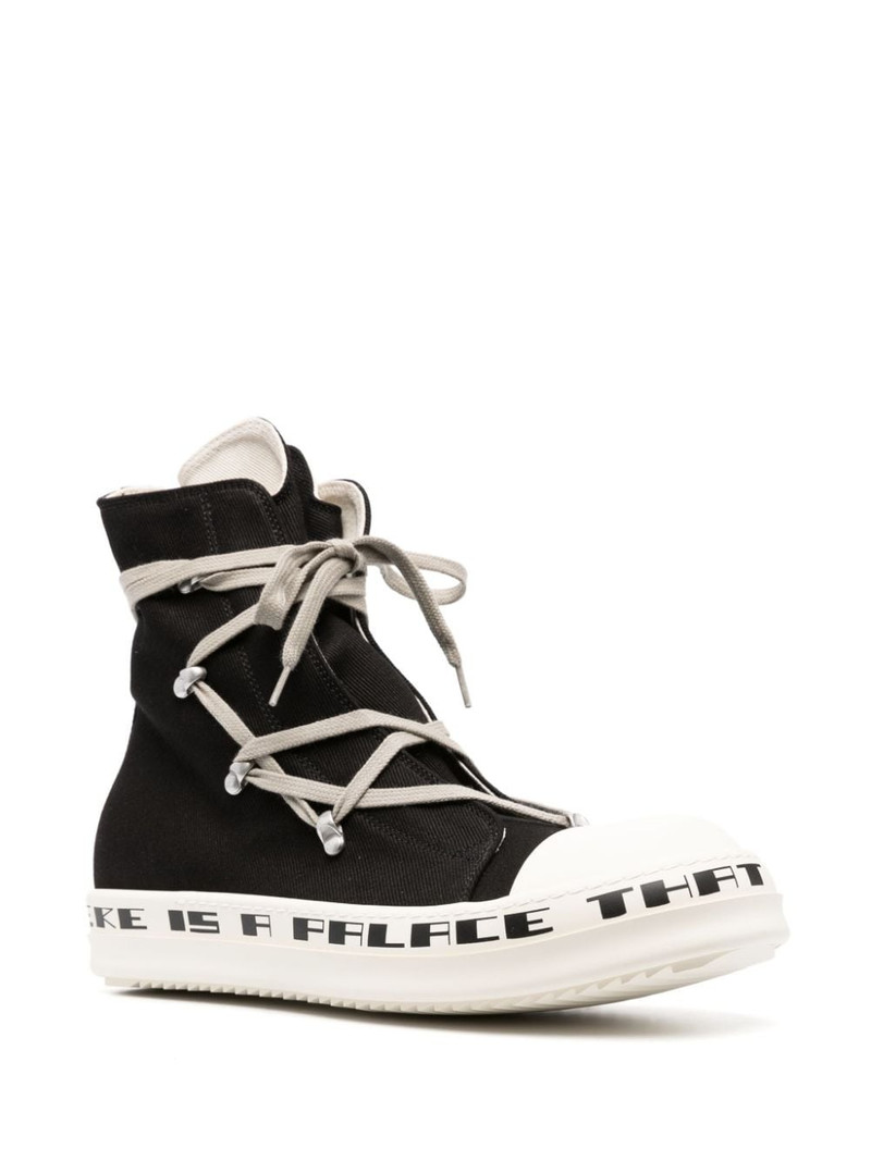 Rick Owens DRKSHDW Hexa logo-sole sneakers outlook