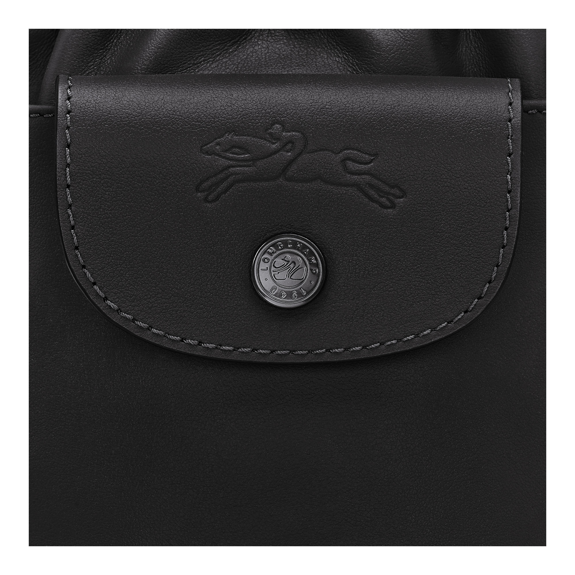 Le Pliage Xtra Bucket bag Black - Leather - 6