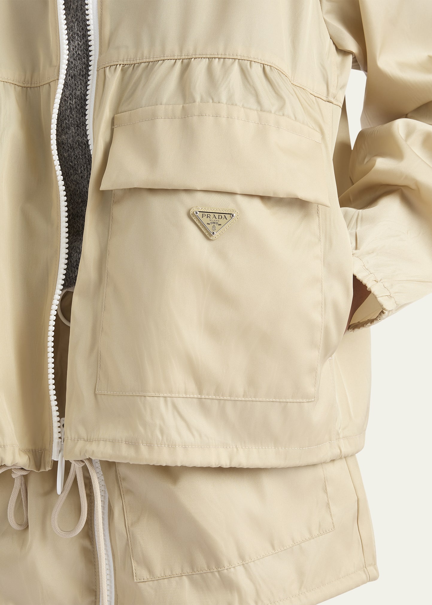 Re-Nylon Zip Up Jacket - 5