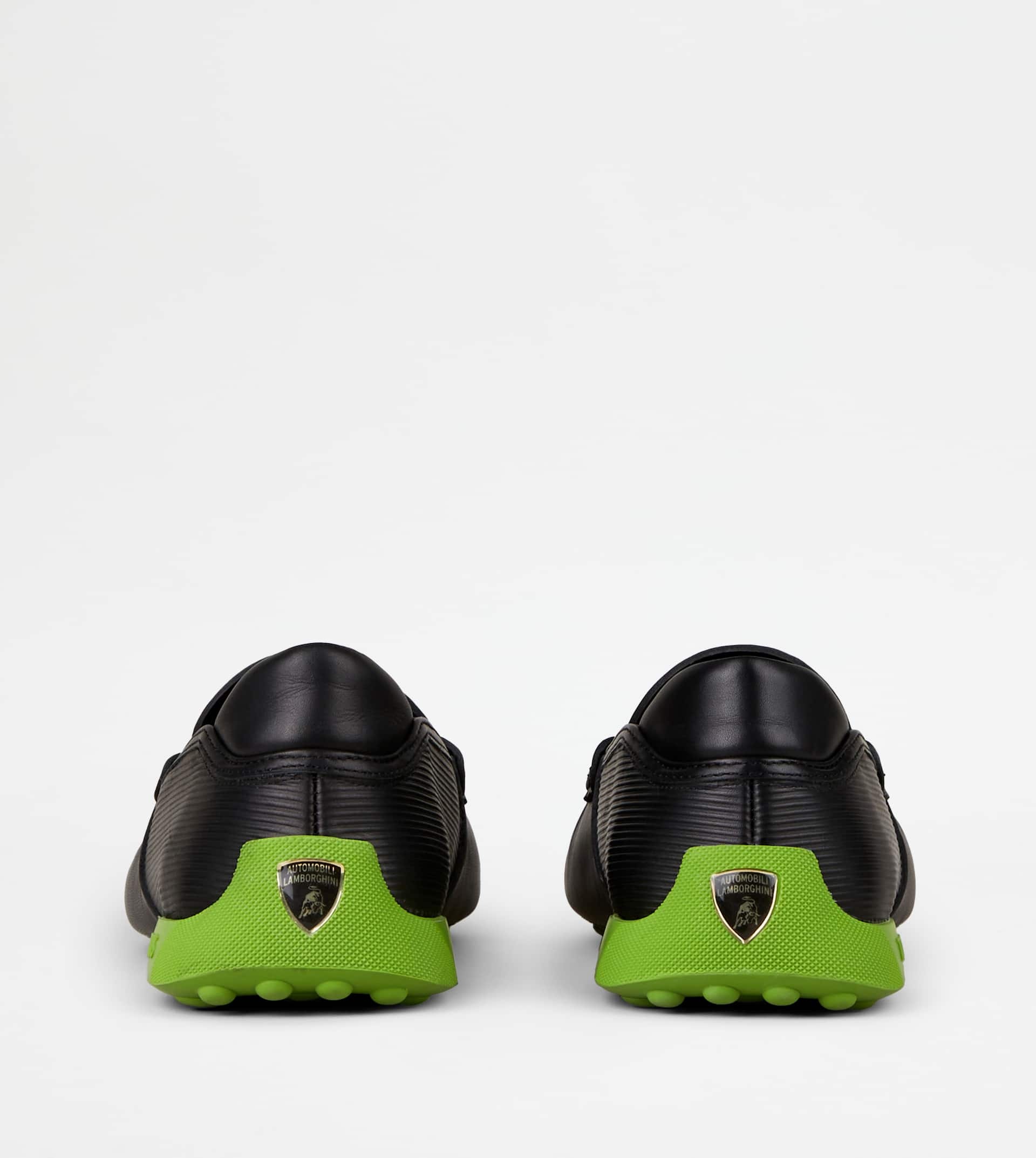 LOAFERS IN LEATHER - BLACK, GREEN - 2