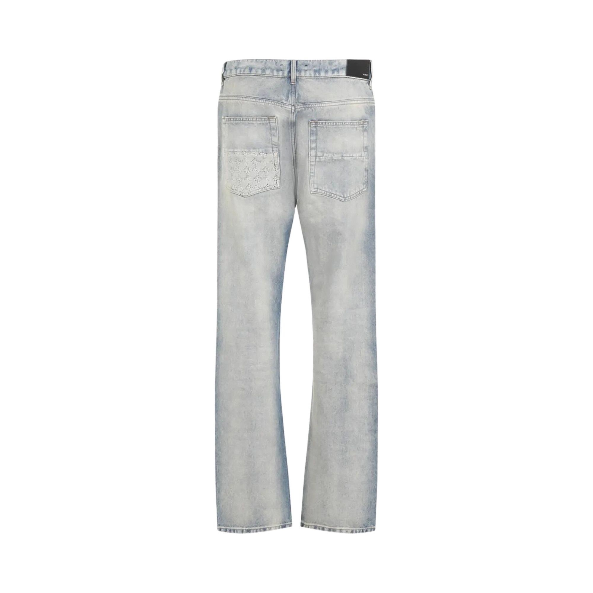 Amiri Quad Cuff Straight Jean 'Antique Indigo' - 2