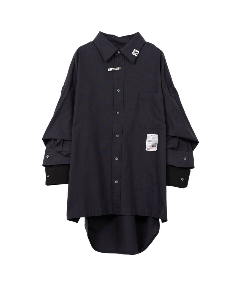 Sleeve Layered Shirt 17