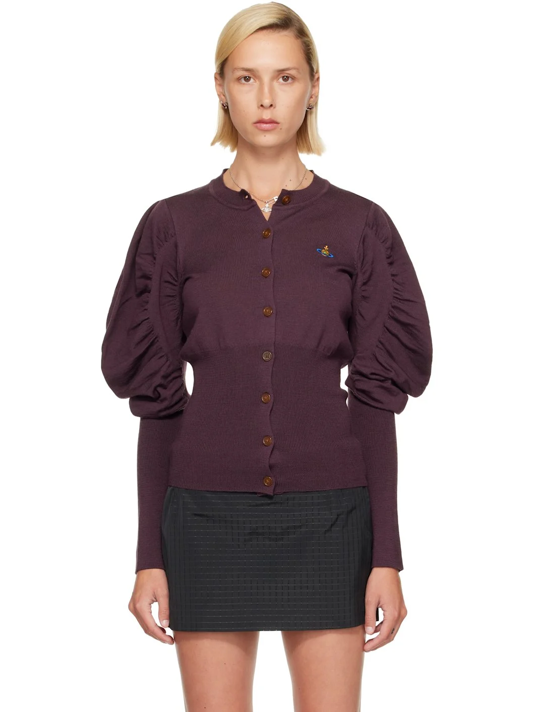 Purple Eli Cardigan - 1