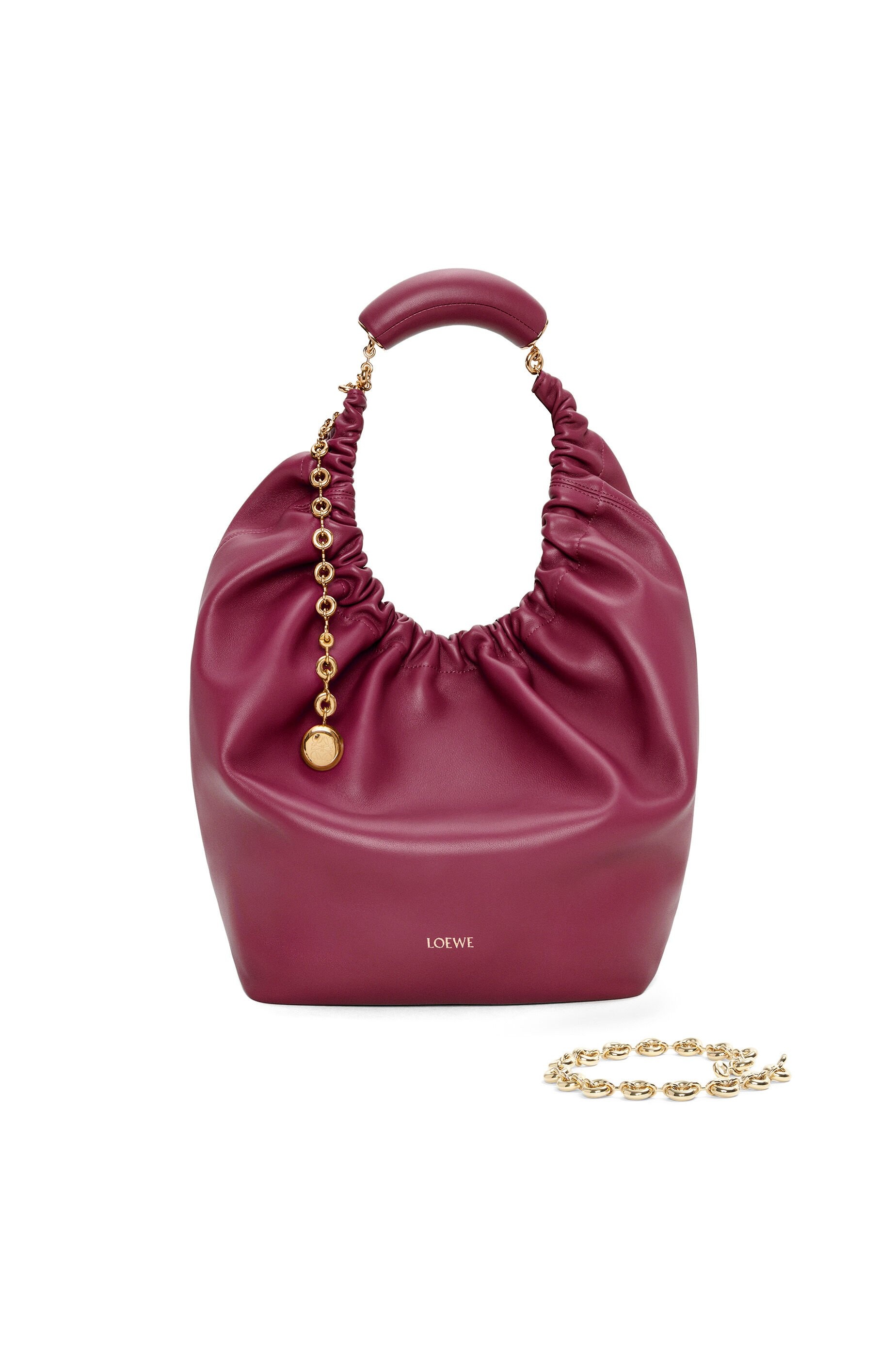 Medium Squeeze bag in nappa lambskin - 4