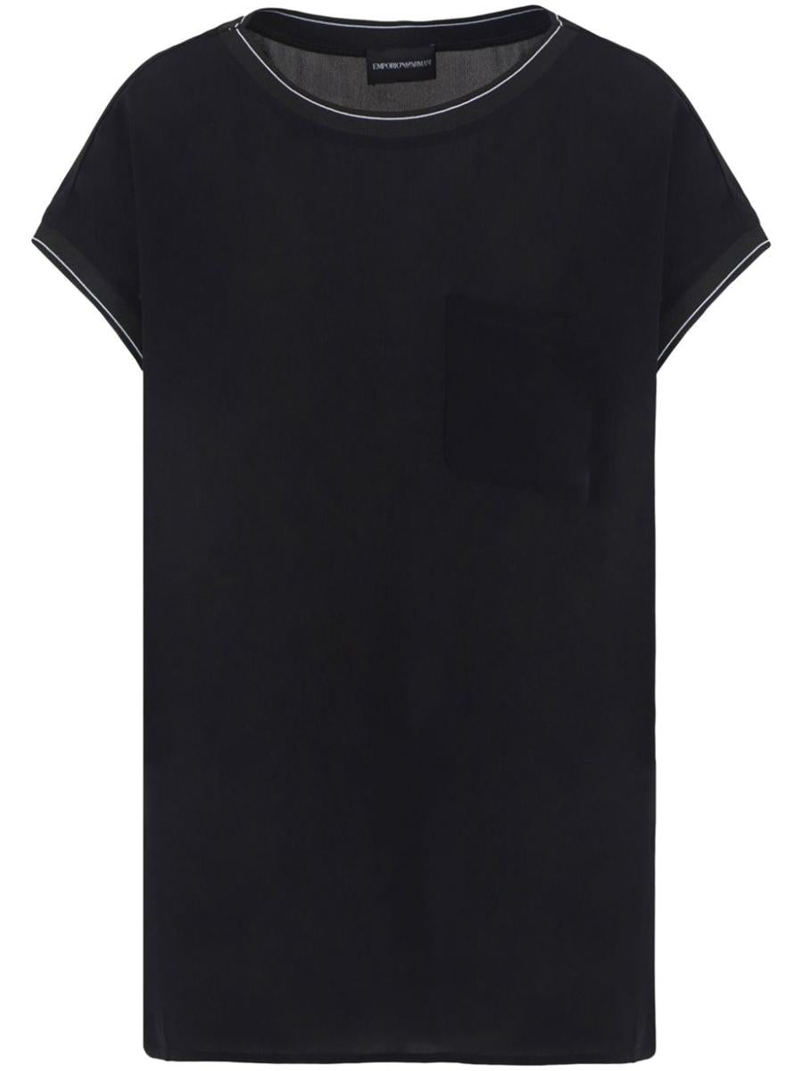 Emporio Armani Bow Detail Blouse - 1