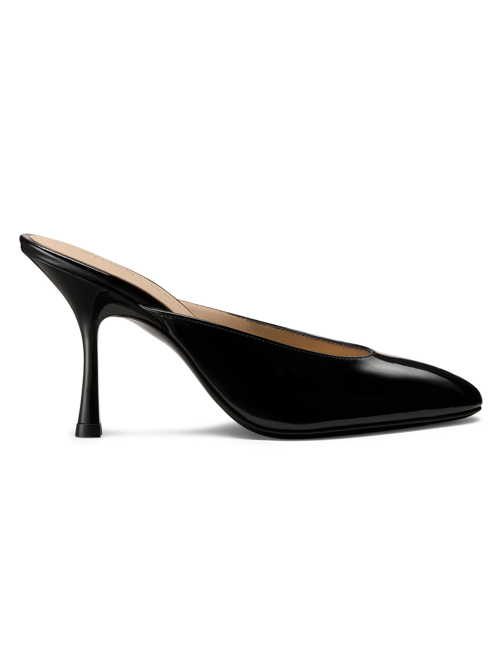 Women's Madison 85MM Patent Leather Mules - Black - 1