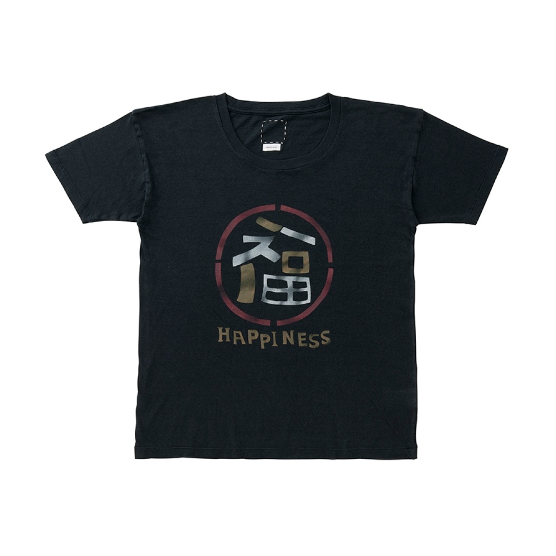 JUMBO TEE S/S KANJI NAVY - 1