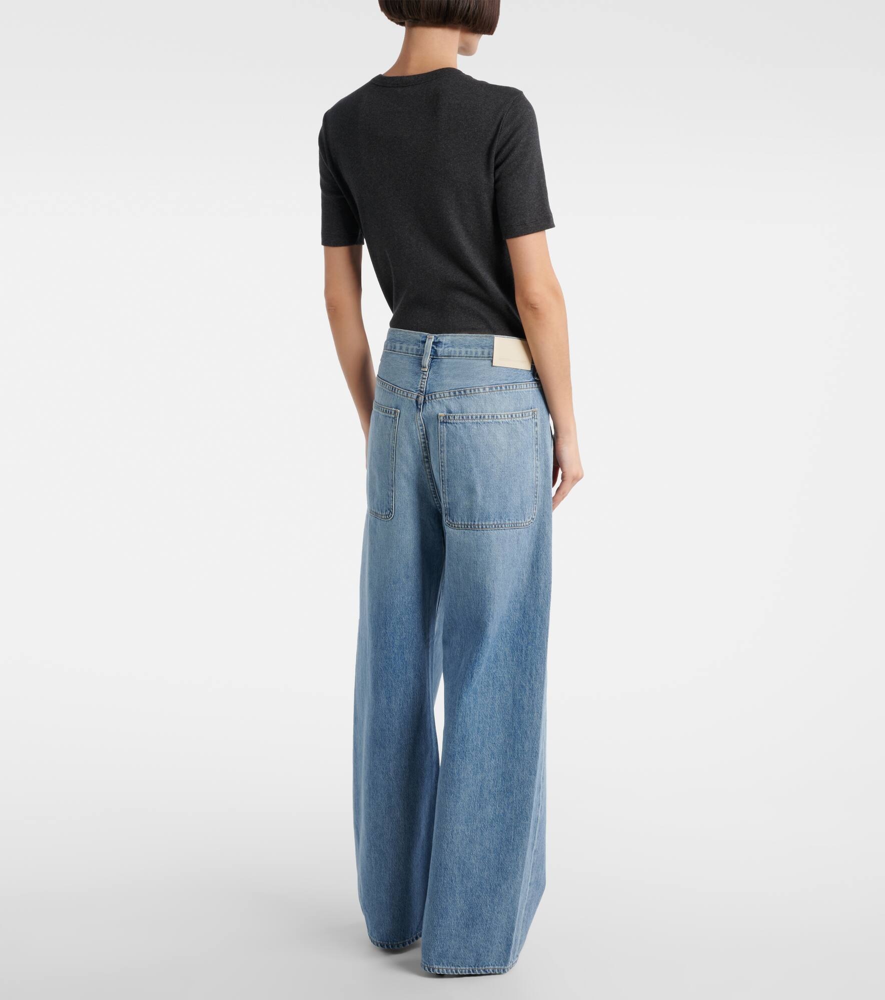 Ayla high-rise wide-leg jeans - 3
