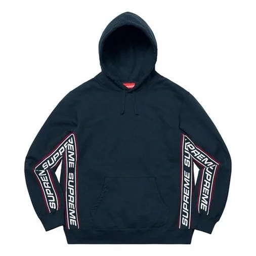 Supreme FW19 Week 3 Text Rib Hooded Sweatshirt SUP-FW19-352 - 1