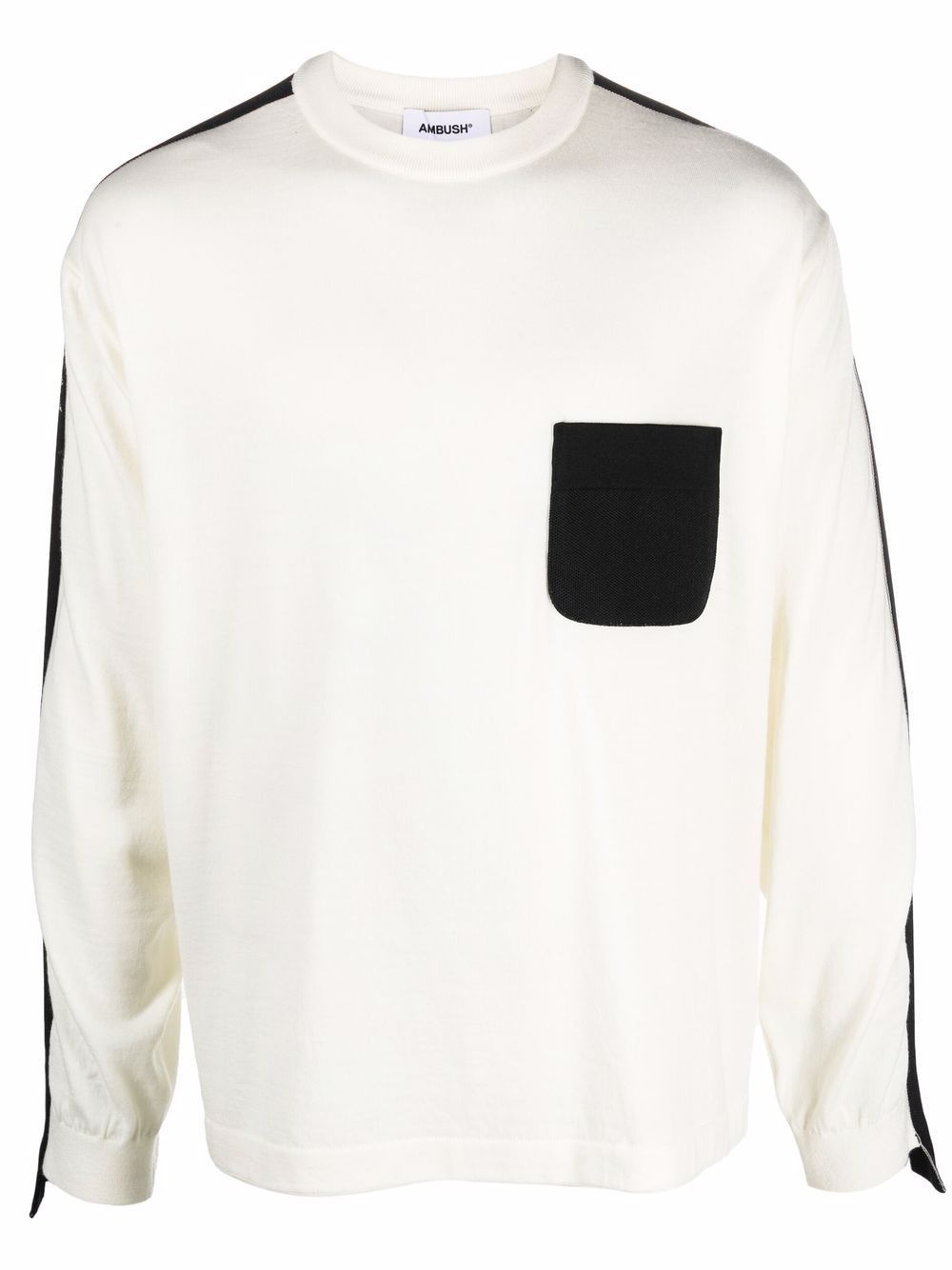 logo-tape detail jumper - 1