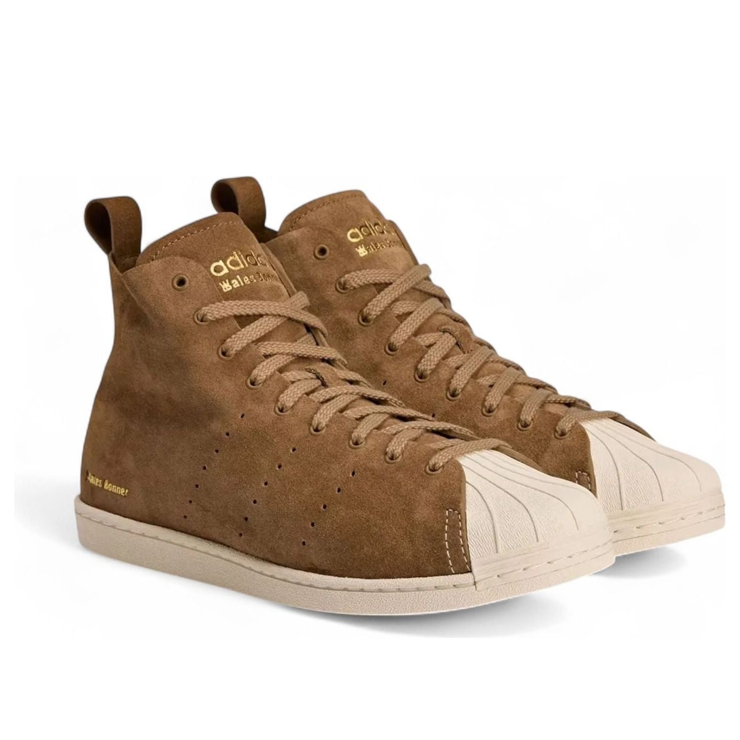 adidas x Wales Bonner Superstar Hi 'Brown' JR0217 - 3