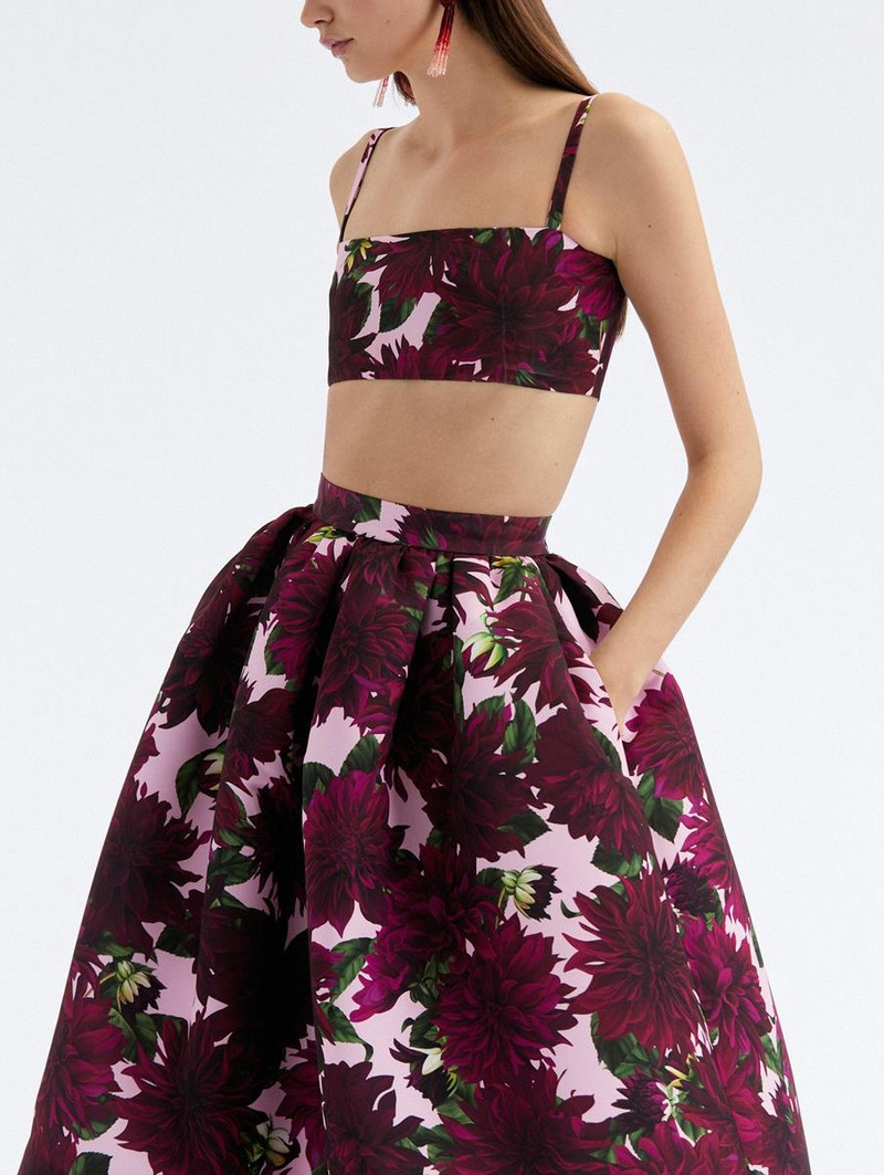 DAHLIA FAILLE MIDI SKIRT 4