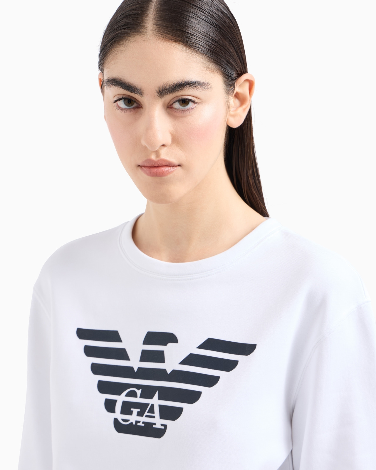 ASV organic jersey sweatshirt with logo - 5