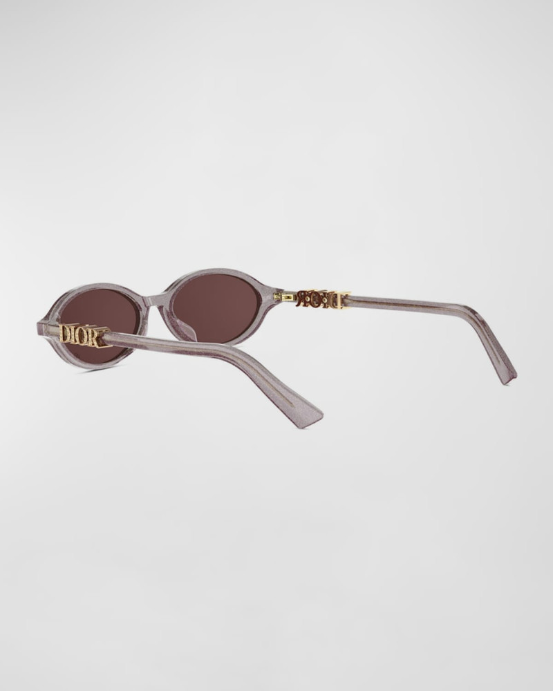 Dior DiorTreasure R1I Acetate Oval Sunglasses outlook