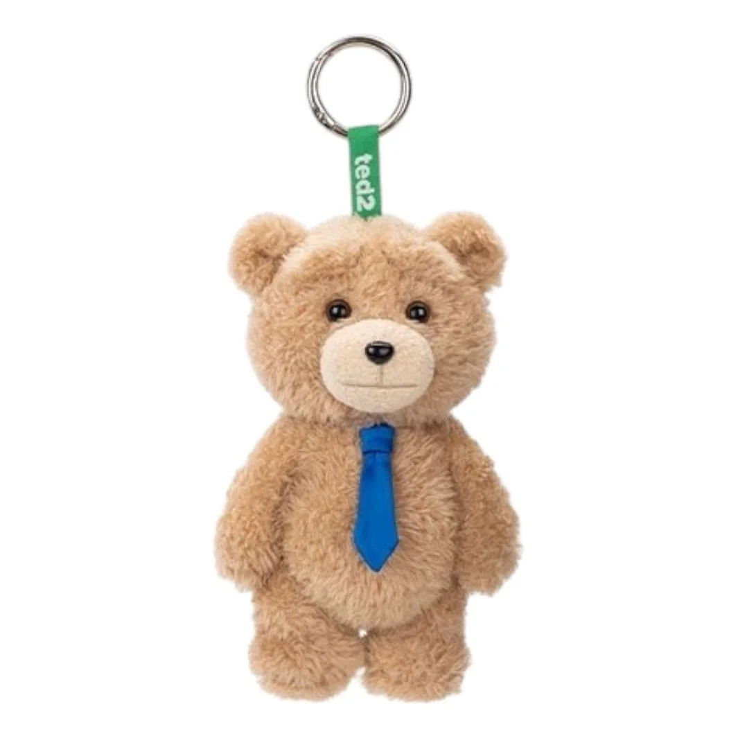 Pop Mart Ted2 Teddy Bear Action Plush Pendant 'Necktie Bear' PPMT-2503-0035-NB - 1