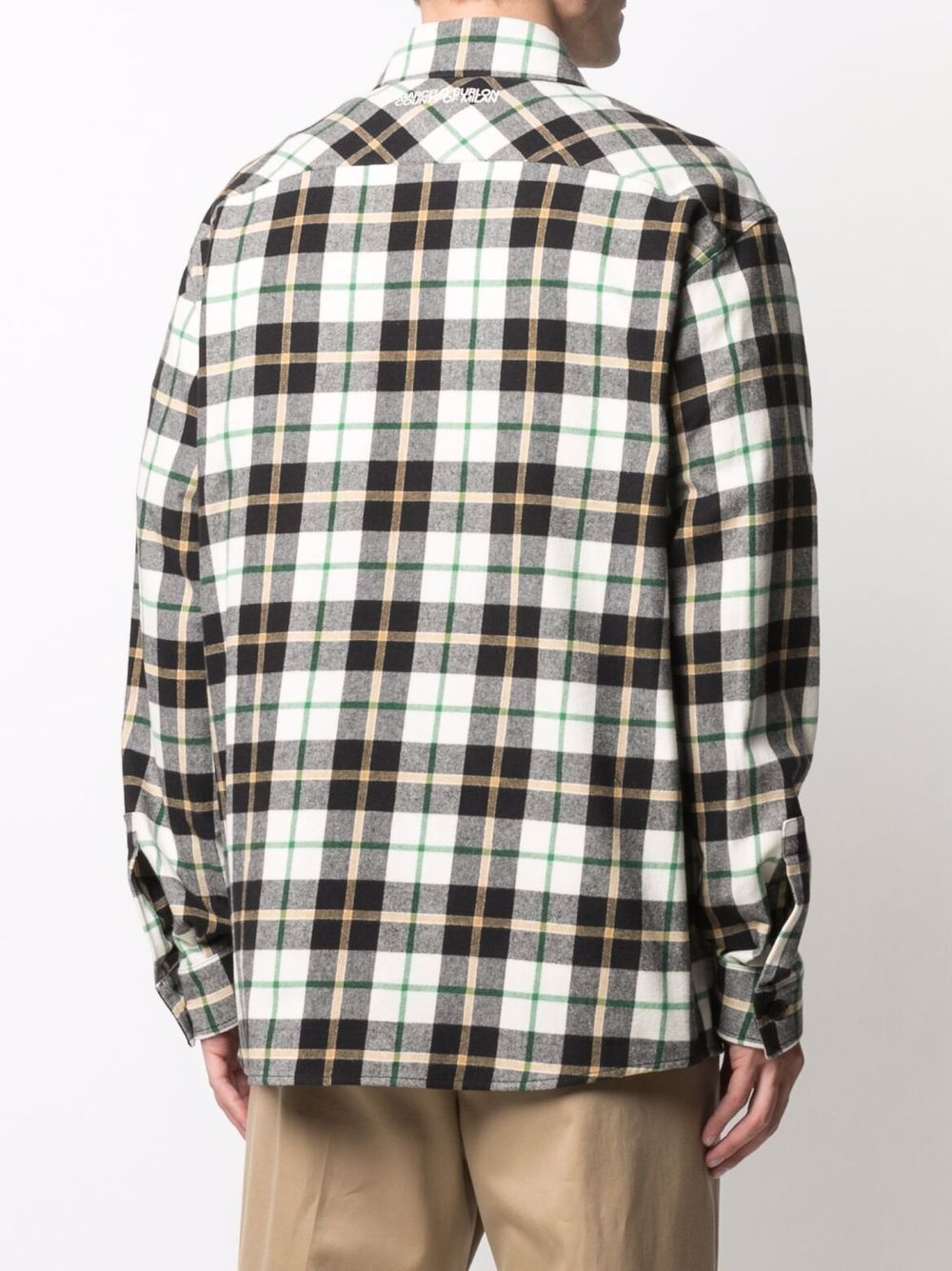 Feather checked shirt - 4