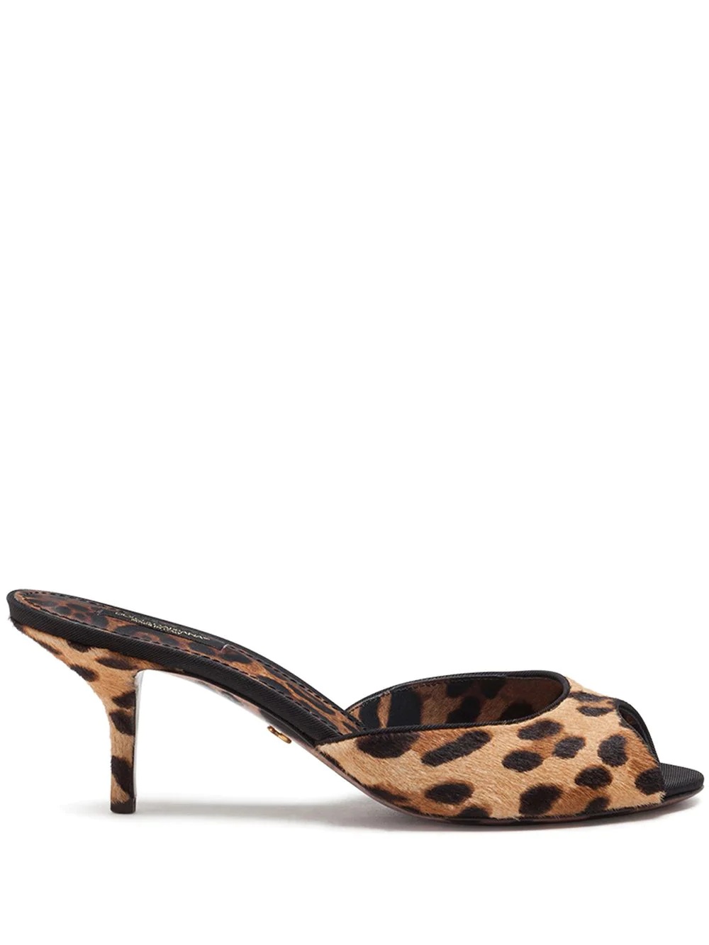 60mm leopard-print mules - 1