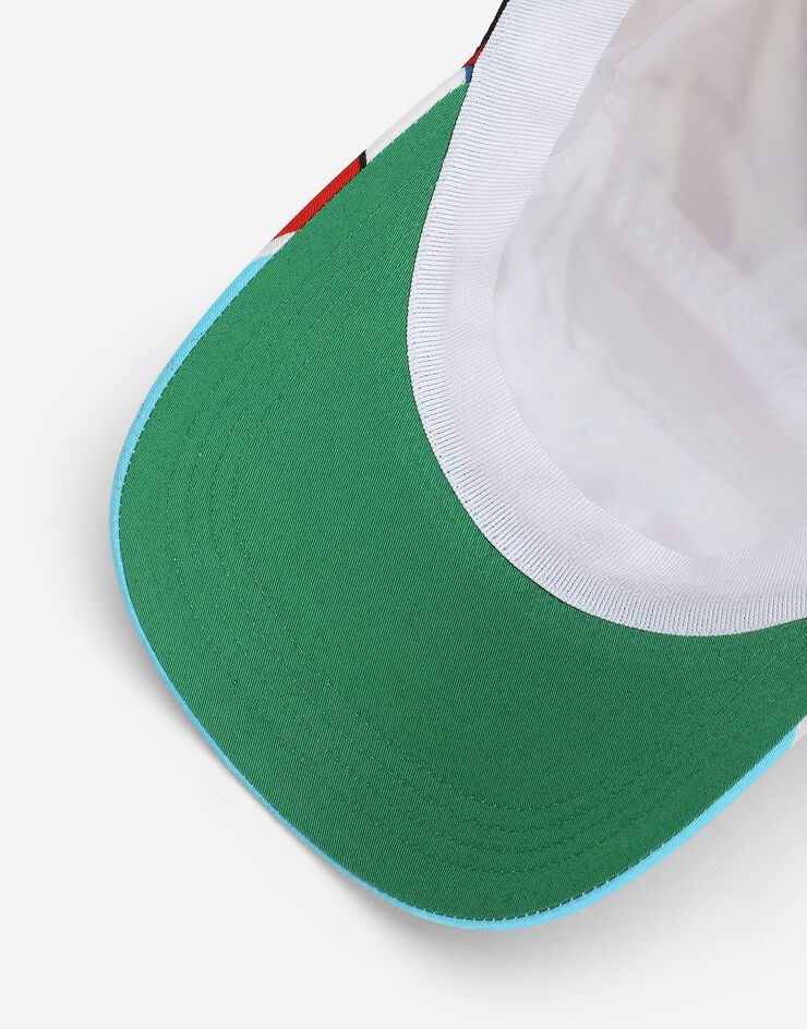 Carretto-print baseball cap - 3