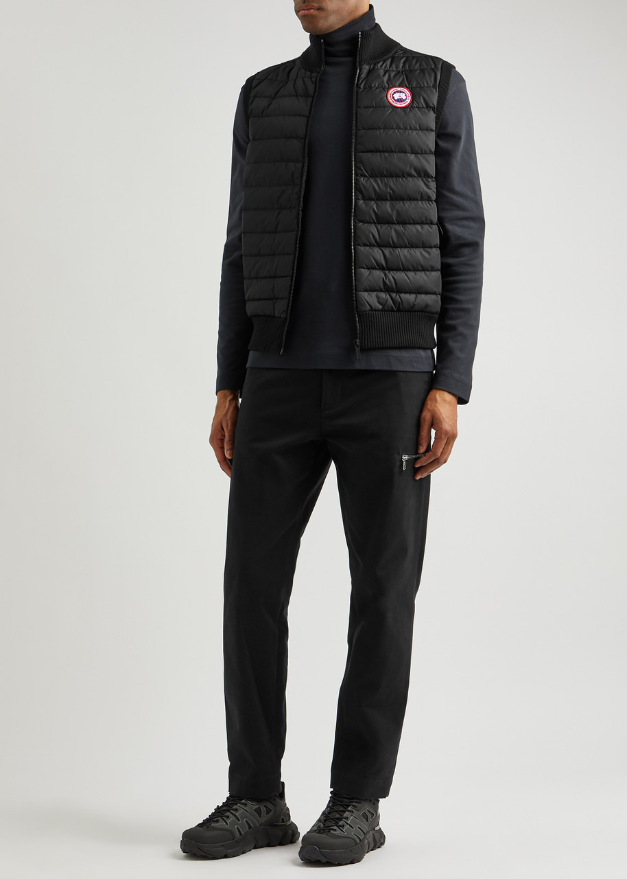 Hybridge Knit quilted shell gilet - 4