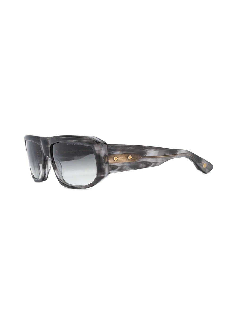 Superflight rectangular-frame sunglasses - 2