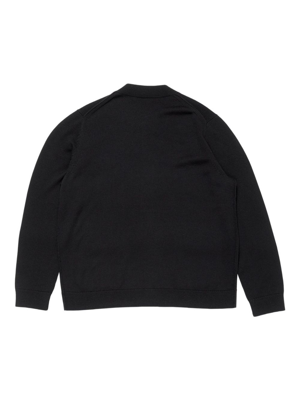 ribbed button-up cardigan - 6