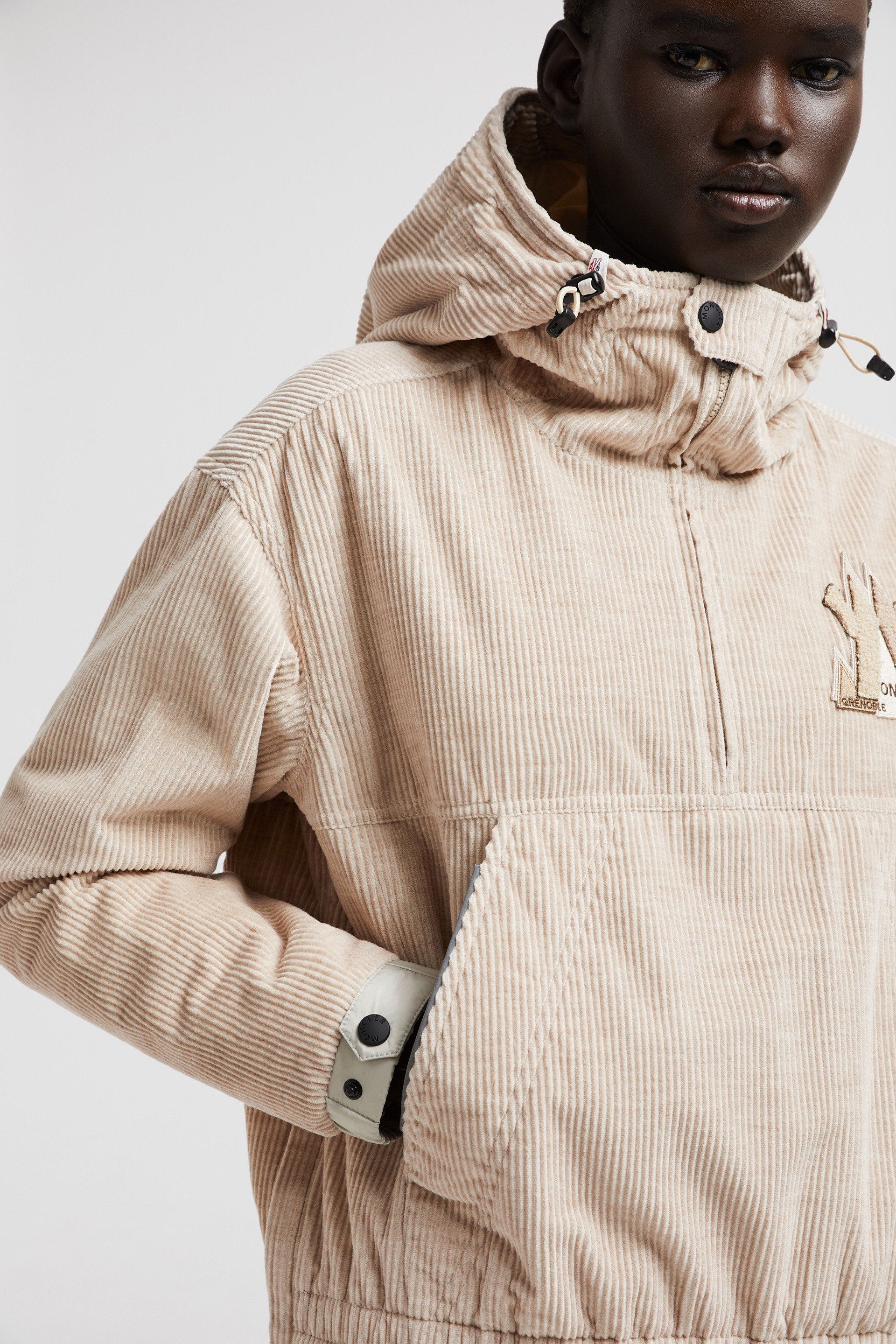 Hooded Corduroy Top - 7