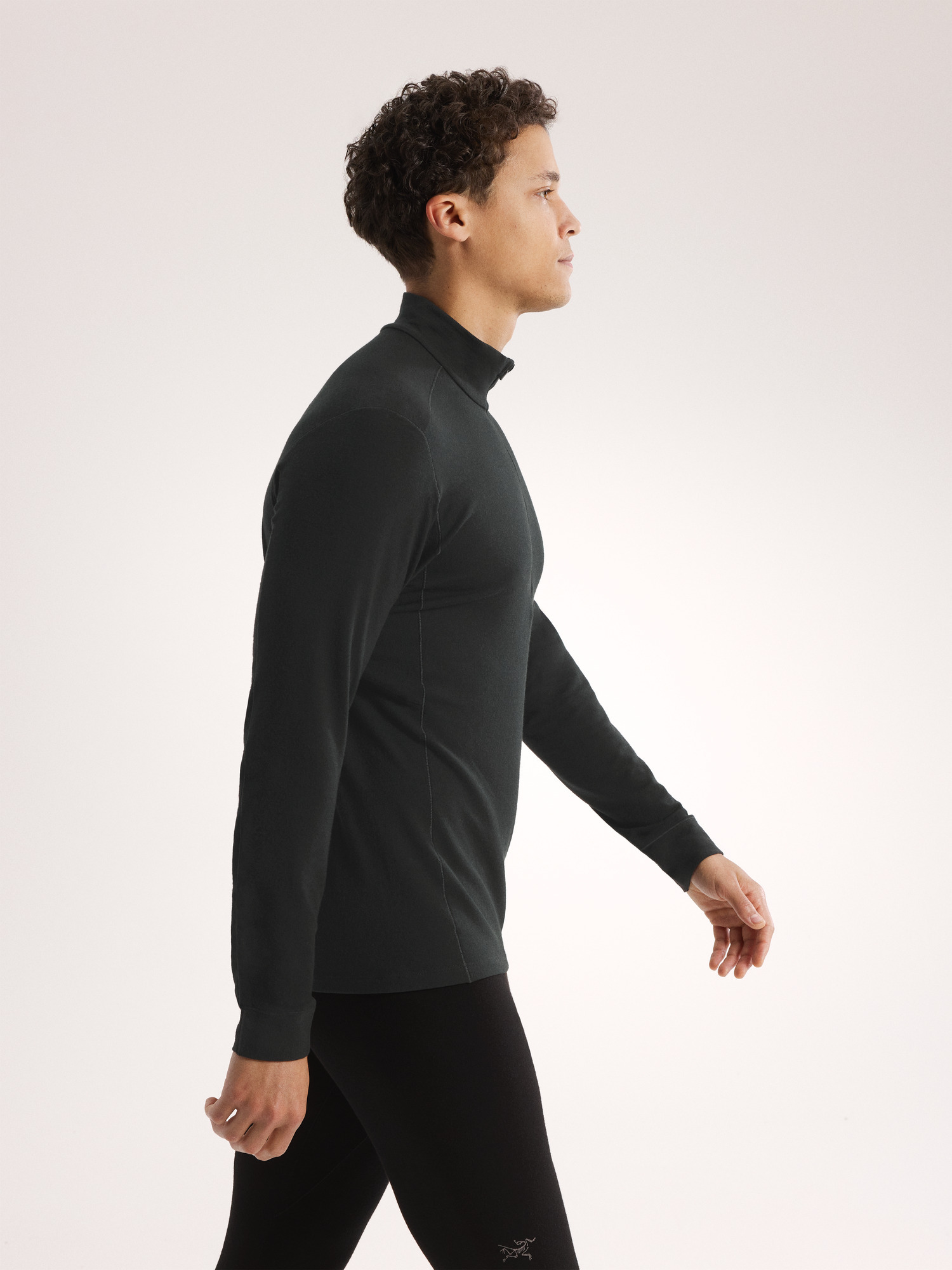 Rho Merino Wool Zip Neck - 6
