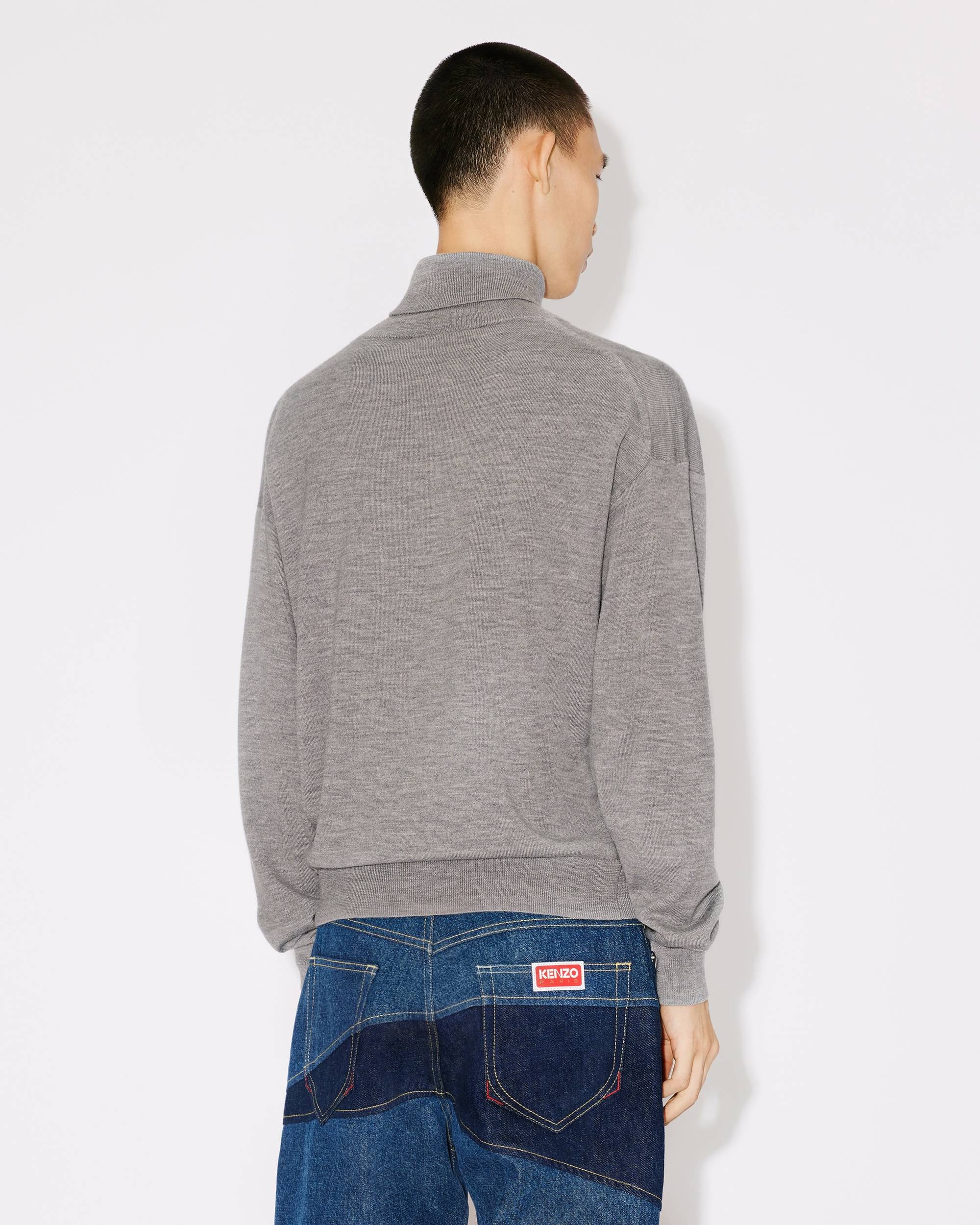 KENZO Target roll neck jumper - 4